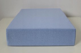 Bambusz lepedő 60x120 kiságyba Világoskék Kék