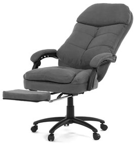 Irodai forgószék szinkronmechanikával, szürke kárpittal. KA-F1251 GREY2