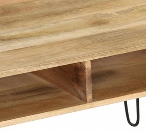tömör mangófa TV-állvány 110 x 35 x 45 cm