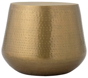 Aranyszínű fém kerek dohányzóasztal ø 50 cm Avola – Bloomingville