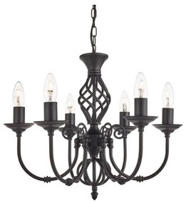 Searchlight 3379-6 - Csillár láncon ZANZIBAR 6xE14/60W/230V