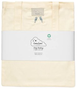 Világossárga bio pamut gyerek ágyneműhuzat babaágyhoz 70x100 cm Sea Garden – Cam Cam Copenhagen