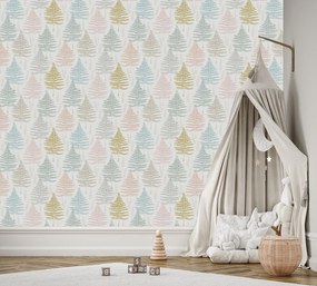 Gario Fotótapéta Scandi páfrányok Anyag: Vlies, Méret: 350 x 245 cm
