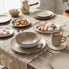 Banquet Shape desszertes tányér szett  21,3 cm, 6 db