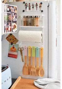 Tower Magnetic Side Rack fehér nagyméretű mágneses tartó - YAMAZAKI