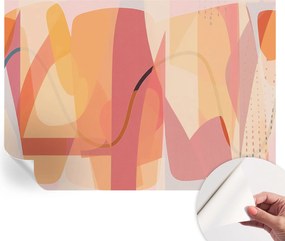 Matt öntapadós fotótapéta Falra Színes absztrakt 208x146 cm