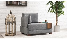 TULA szürke balos sarokfotel