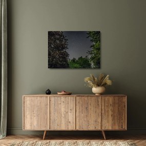Éjszakai égbolt képe (üvegen) (70x50 cm)