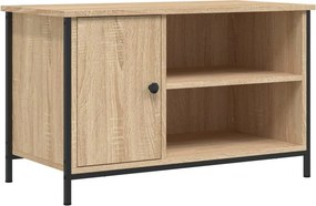 vidaXL sonoma tölgy színű szerelt fa TV-szekrény 80x40x50 cm