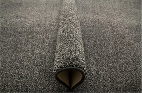 200x250 cm Szürke Fekete Filc Szőnyeg Capetown Csillogó Gyapjú A Hálószobába