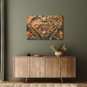 Kép - Szív alakú folyó (90x60 cm)
