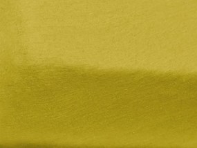 Jersey gyerek lepedő 60x120 cm sárga