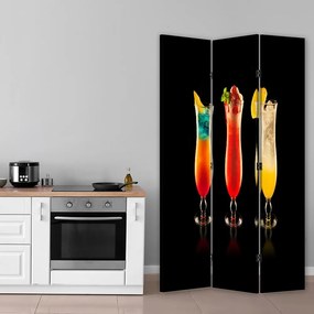 Gario Paraván Koktélok Méret: 145 x 170 cm, Kivitelezés: Forgó paraván 360°