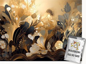 Fotótapéta Flizelina Absztrakt Növények Kert Virágok Glamour 100x75 ragasztó