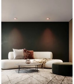 Eglo 31696 -LED RGBW Dimmelhető függesztett mennyezeti lámpa SALICETO LED/4,7W/230V fehér