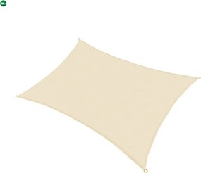 Sunflow napvitorla négyszög 3x4 m bézs