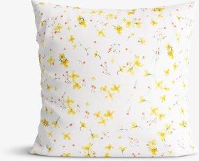Goldea díszpárnahuzat valencia - nárciszok 50 x 50 cm