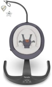 Lionelo - RINA babahinta dallammal, 4xAA, betonszürke + távirányító