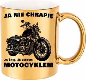 Arany Bögre Motorosoknak Én Nem Horkolok Születésnap Karácsony csomagolás