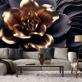 Gario Fotótapéta Arany virág Anyag: Vlies, Méret: 400 x 280 cm