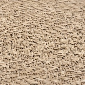 ZIZUR juta hatású beltéri és kültéri szőnyeg 200x200 cm