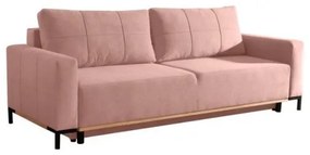 RAMOS antik rózsaszín/bükk kanapé