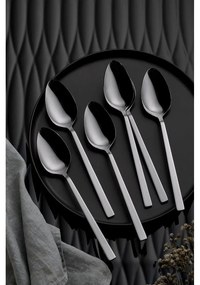 Ezüstszínű rozsdamentes acél evőeszköz készlet 36 db-os – Hermia