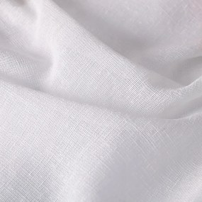 Ólom Függöny Hosszú Nappali Erkély natural look 300cm fehér