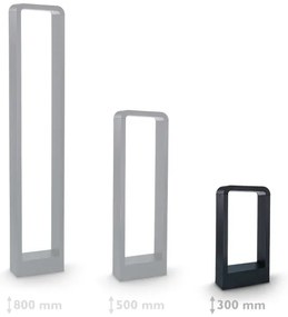 Brilagi - LED Kültéri lámpa BARI LED/7W/230V 3000/4000/6000K IP54 30 cm