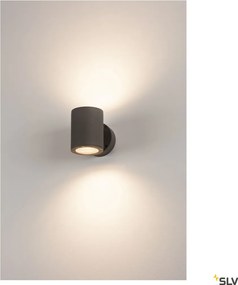 SLV 230365 SITRA Modern Kültéri Fali Lámpa Antracit GX53 IP44