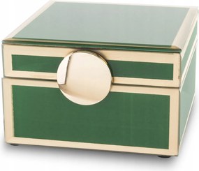 Ékszertartó Doboz, Zöld-arany