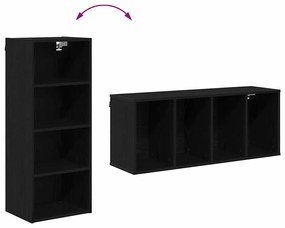 Függő szekrény Riga Fekete tölgy 40 x 29,5 x 100 cm Faanyag