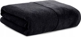 Fürdőlepedő 70X140 fekete, bársonyos bordó