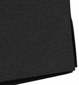 Étkező Székek 2 pcs Fekete 57 x 67 x 98 cm szövet