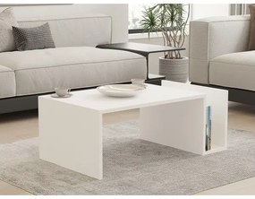 MONEL fehér dohányzóasztal