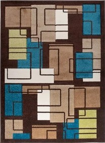 Vastag Szőnyeg Fríz 190x270 Kivágott Modern c36br