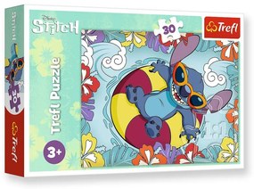 Gyerek puzzle - Lilo and Stitch - 30 db