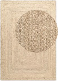 Juta szőnyeg nappaliba 200x300cm,kétoldalas természetes bézs juta szőnyeg