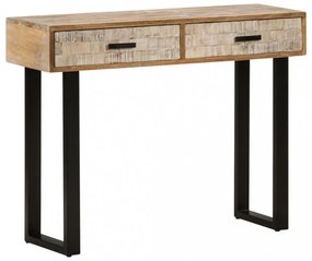 tömör mangófa tálalóasztal 100 x 30 x 75 cm