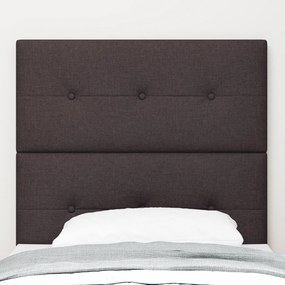 LED Fejtámla Sötétbarna 90 cm Szövet