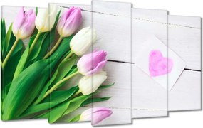 Vászonkép 100x60 Finom tulipánok
