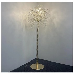 Kristály állólámpa 5xG9/40W/230V arany