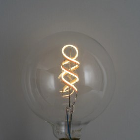 Okos E27 Dimmelhető LED Izzó G125 RGBW 4W 250lm 2700K