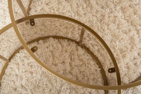 Dohányzóasztal Aurum - 80, 60 - Arany, Bronze