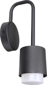 ITALUX C49-BK-9 SORANO Modern Kültéri Fali Lámpa Fekete LED IP44