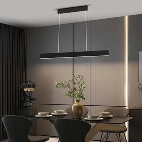 Immax NEO 07076L - Fekete LED dimmelhető függeszték LISTON LED/18W/230V + DO