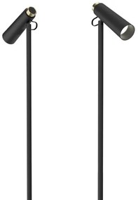 Immax 08993L - LED Dimmelhető állólámpa TIT LED/6W/230V fekete