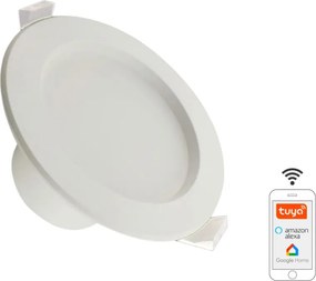 LED fény WIFI 10W / IP44 / 3000K - 6500K / WH - LDL164W