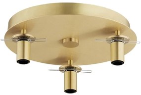 Argon 6308 - Mennyezeti lámpa PALOMA 3xE14/7W/230V arany/fekete