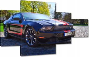 Képek 130x80 Ford Mustang csíkokkal